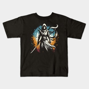 White Shinobi Kids T-Shirt